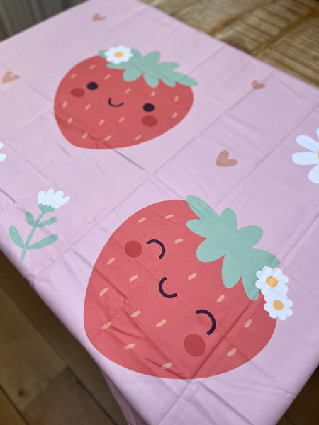 Strawberry beach towel