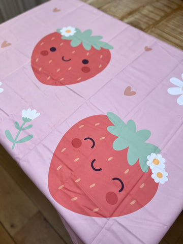 Strawberry beach towel