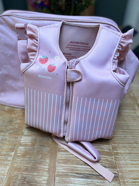 Swim vest strawberry