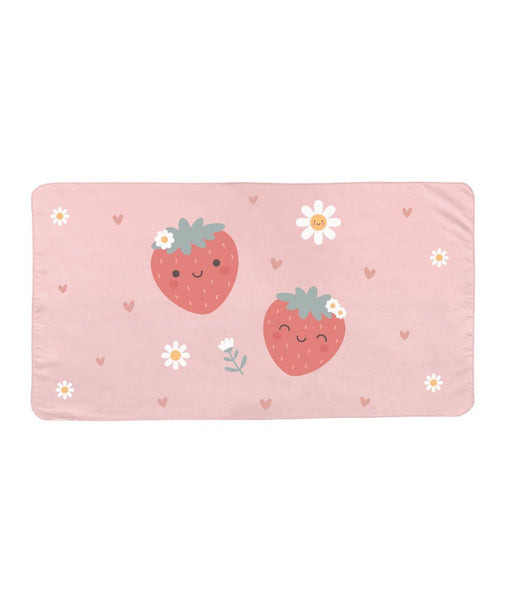 Strawberry beach towel
