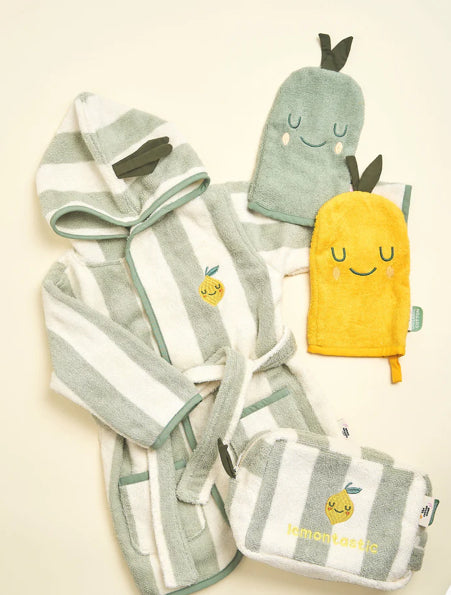 Lola lemon bathrobe