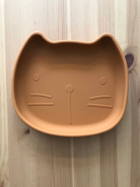 Pippa silicone plate caramel