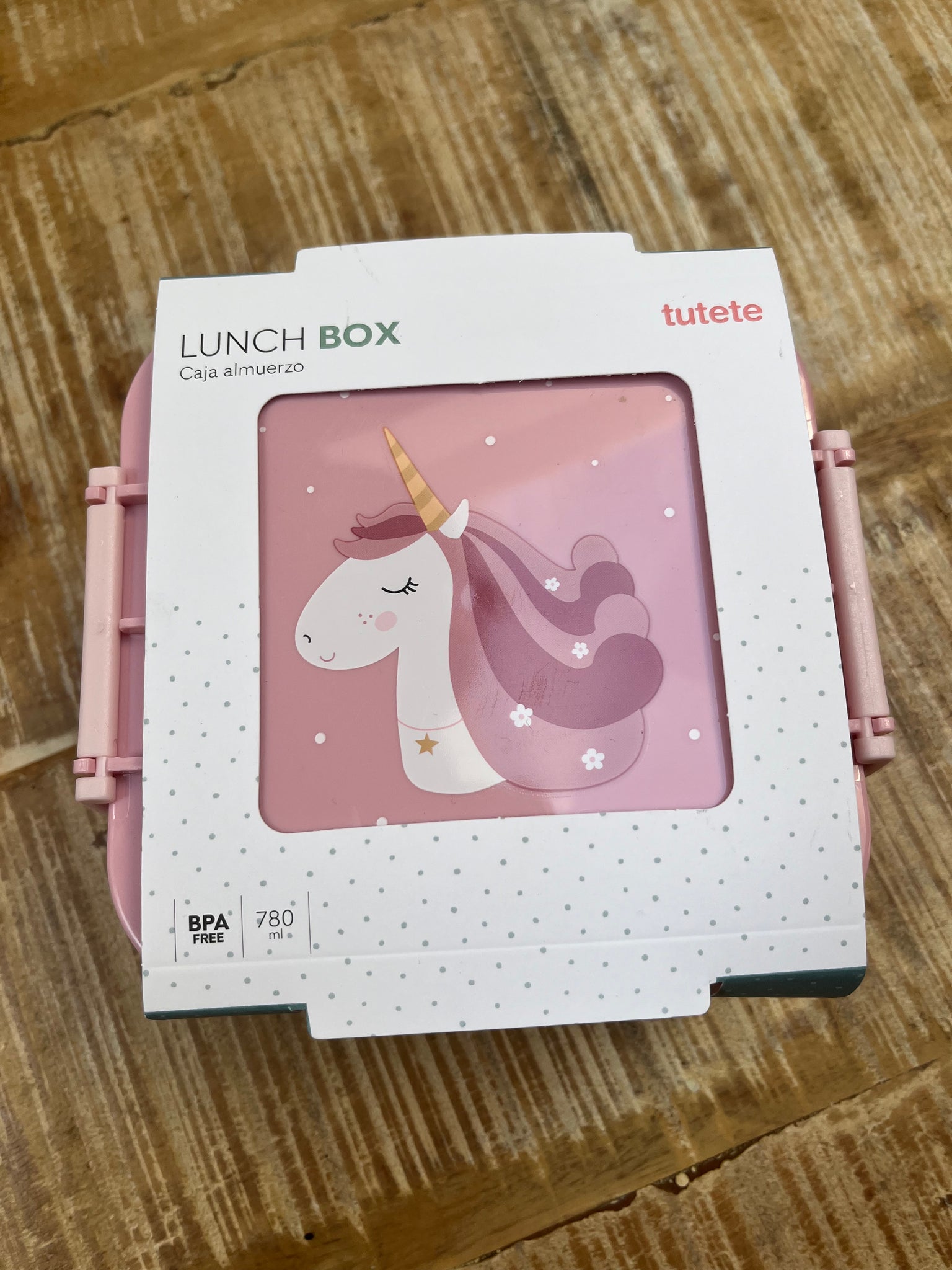 Mini lunch box magical unicorn