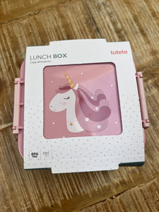 Mini lunch box magical unicorn
