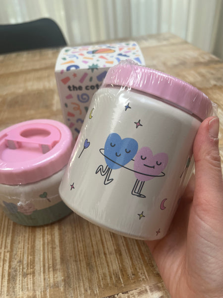 Dancing hearts Thermo Jar food